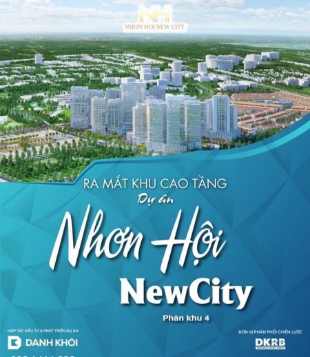 Dự án Nhơn Hội New City phân khu 4 toàn bộ hạ tầng tại dự án đã hoàn thiện, 100% sổ đỏ