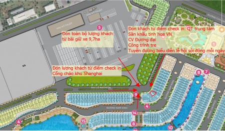 Còn 1 căn duy nhất khu Shanghai DT132m2 NH đón đầu tất cả khách vào dự án