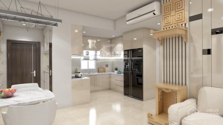 Có căn hộ tầng cao cần cho thuê 75m2, cc Terra Royal, 2 PN, đủ nội thất giá 13 triệu/tháng