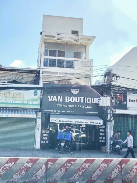 Nhà mặt tiền 3 lầu Huỳnh Tấn Phát, sát cạnh CC Thuế Q7 giá tốt 16,5 tỷ