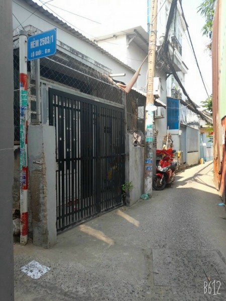Bán nhà một trệt một lầu 2 phòng hẻm 2503 Huỳnh Tấn Phát giá 1,25 tỷ