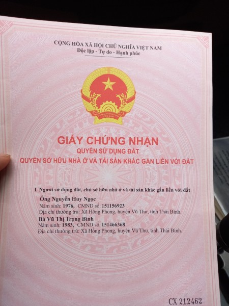 Bán Lô Đất Siêu Đẹp Tại P Hoàng Diệu - TP Thái Bình - Tỉnh Thái Bình