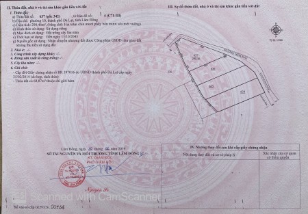 Bán đất Hoàng Hoa Thám, Phường 10, view đẹp thích hợp nghỉ dưỡng, kinh doanh du lịch