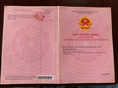 Bán nhà khu dân cư Hòa Thuận lộ giới 5m