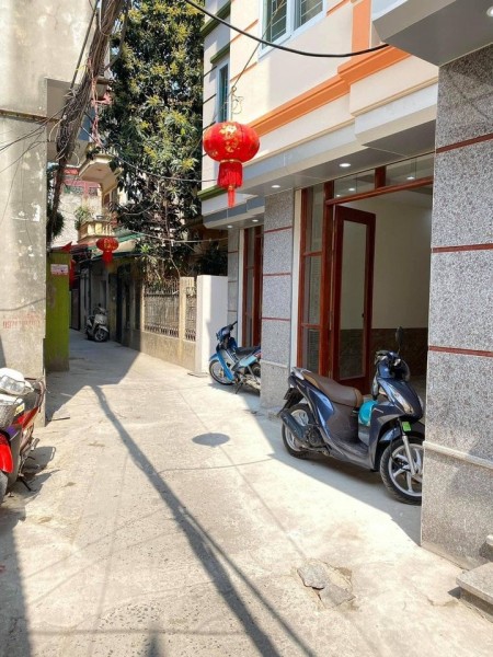 Nhà Mặt Ngõ Kim Giang, Hoàng Mai. 35m2 xây Mới 5 Tầng,Mặt Tiền 4m, Ngõ Rộng, Giá chỉ 3.4 tỷ