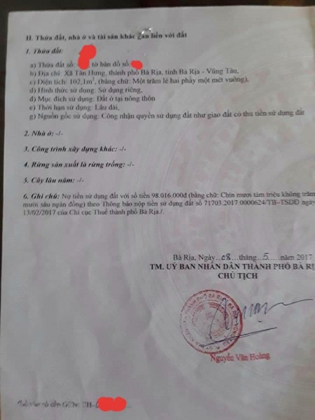 Cần Bán Nhà Cấp 4 Tân Hưng Uy Tín Chất Lượng Số 1 Bà Rịa Vũng Tàu