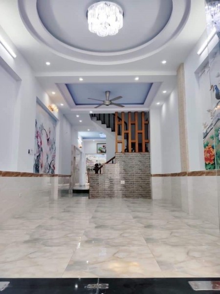 Nhà 5 tầng, HXH tránh, Phan Huy Ích, P.15, Tân Bình. 6,95 tỳ