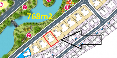 CHÍNH CHỦ, BÁN ĐƠN LẬP B5 768M2, VIEW CÔNG VIÊN, MẶT SUỐI, NỞ HẬU, SỔ ĐỎ SẴN, VÀO Ở NGAY GIÁ SỐC