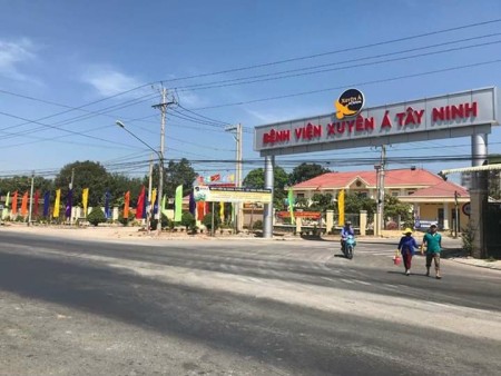 ĐẤT MẶT TIỀN ĐƯỜNG PHÁO BINH, BỆNH VIỆN XUYÊN Á TÂY NINH