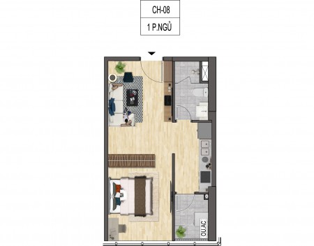 Căn hộ khách sạn vị trí trung tâm ngay Ngã Tư Sở giá chỉ từ 1,3 tỷ.