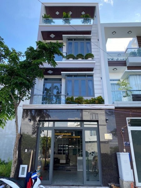 Nhà phố 3 lầu mã nền N7-2 Khu ANh Tuấn Huỳnh Tấn Phát, Nhà Bè full nội thất giá 6,7 tỷ