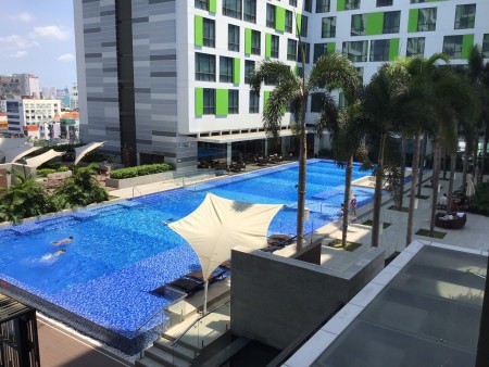 Cho thuê căn hộ Republic 1PN-54m2 đường Cộng Hòa, Tân Bình giá 12 tr/th
