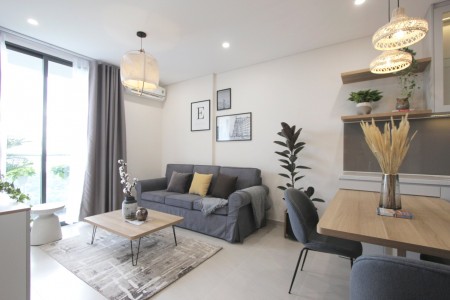 Bán gấp căn 1PN Thủ Thiêm Dragon Quận 2, view Cầu Phú Mỹ, full nội thất cao cấp giá bán 2.7 tỷ