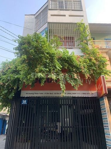 Cần bán nhà, 58 đường Dương Thiệu Tước, Phường Tân Quy, Q. Tân Phú