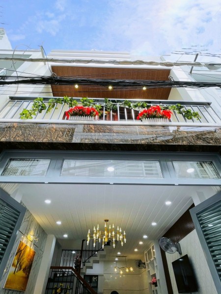 Bán nhanh nhà Đs 4 gần Lê Văn Thọ P16 Gò Vấp DT 45m2, 2PN, 2 WC chỉ 3tỷ95