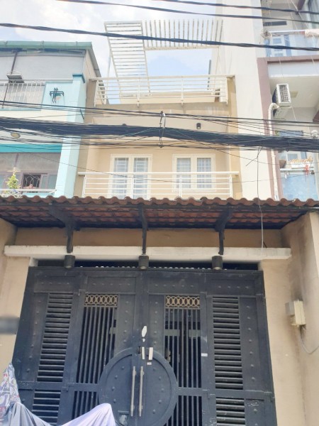 Nhà nở hậu (lửng/lầu/3pn) hẻm Chợ Nguyễn Thị Tần thông Dương Bá Trạc P2 Q8