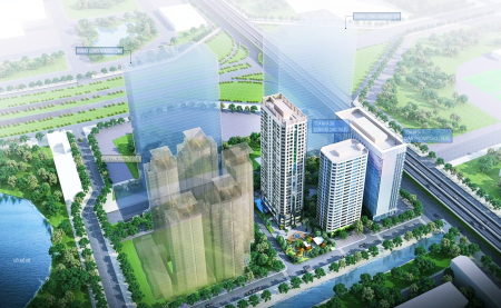 CHO THUÊ CĂN HỘ VINATA TOWER LIỀN KỀ THĂNG LONG NUMBER ONE THUỘC CHUNG CƯ CAO CẤP BẬC NHẤT HÀ THÀNH