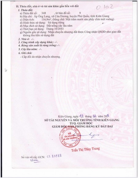 Tôi kẹt tiền cần bán gấp 3 lô đất đẹp tại xã Cửa Dương, Đảo Ngọc Phú Quốc