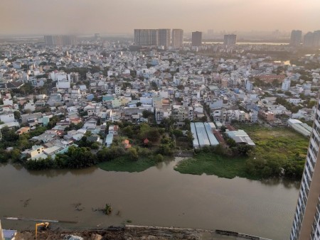Cần tiền bán gấp căn 2PN Palm Heights, hướng Nam giá 4tỷ view nội khu công viên, nhà hoàn thiện cơ bản