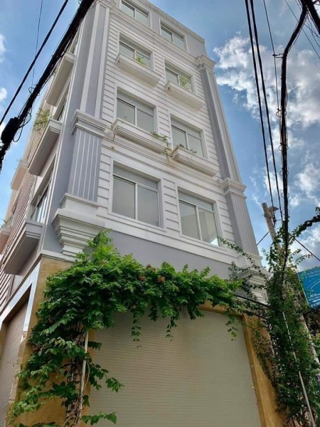 Bán gấp nhà mặt tiền Trần Huy Liệu, Phú Nhuận, nhà mới 3 mặt thoáng, 80m2, 5 tầng.