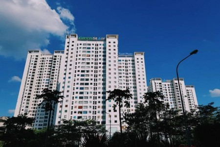 Chính chủ cần bán căn 2 ngủ 2 wc Green Stars, Full nội thất, 2ty0xx bao sang tên