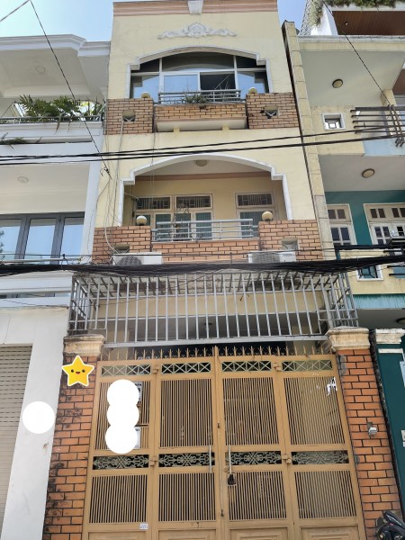 Nhà HXH Bùi Đình Túy 4x15 Trệt 3Lầu-ST 4P 3WC Giá 17Tr/th