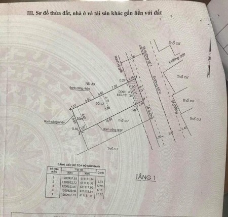 BÁN NHÀ SỐ 33A3 ĐƯỜNG SỐ 9 LINH TRUNG THỦ ĐỨC - GẦN ĐH NGÂN HÀNG