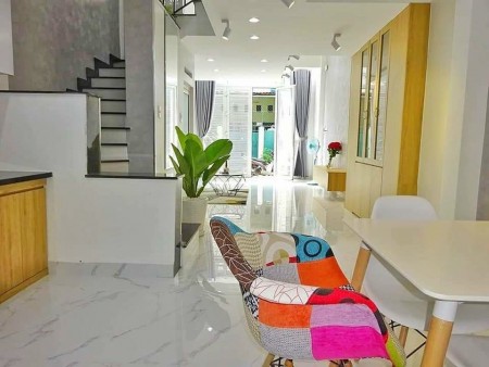 Nhà bán gấp! trệt lửng 2 lầu, 5pn, 4x12m, đường 6m 2 xẹc ngắn đường Cây Trâm