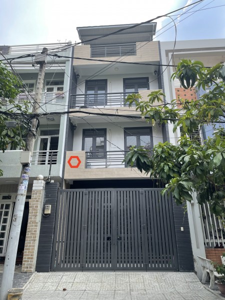 Nhà Đẹp HXH Bình Lợi 5x20m trệt, 3lầu, 5pn, 4wc.