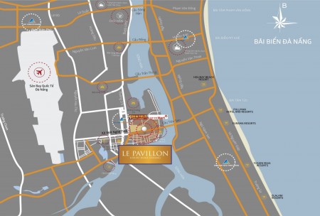 Đất Đà Nẵng cần bán - Khu phố thương mại 6* đầu tiên ngay trung tâm - View Sông Hàn