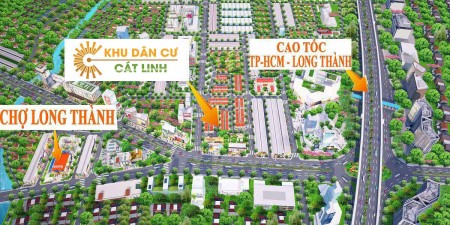 Đất nền dự án khu dân cư Cát Linh