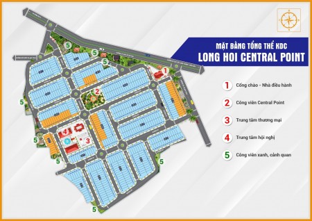 Đất Nhơn Trạch 100m2 dự án Long Hội Central Point