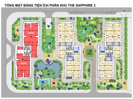 BQL cho thuê shophouse chân đế Vinhomes Smart City giá từ 400 nghìn/m2/tháng.