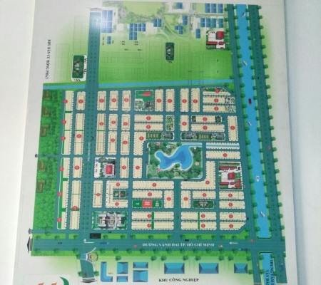 Đất Khu đô thị Tây Bắc. Đối diện Khu công nghiệp Đức Hòa 3