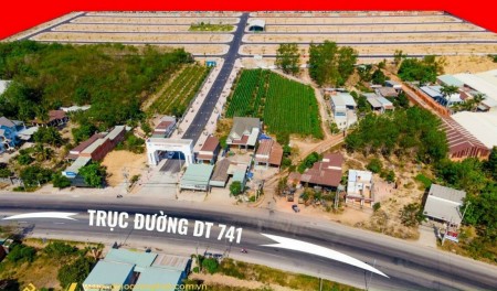 Bán nhanh trong tuần lô đất nền 2 mặt tiền 80m2 giá 750TRIỆU, cách Chánh Lưu 5 Phút, nằm trên trục đường ĐT.741