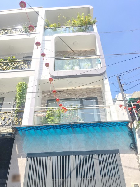 Bán nhà mới 2 lầu hẻm xe hơi 8m đường Lưu Quý Kỳ Phường 10 Quận 8