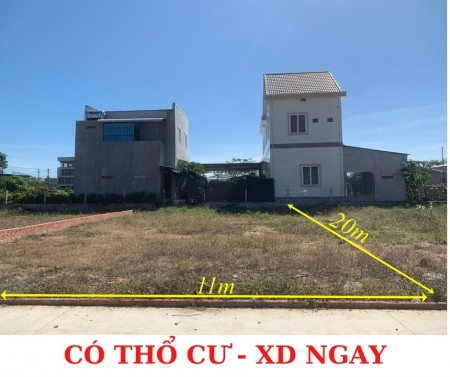 Bán nhanh 3 lô liền kề nhau DT 221m2 (11X20) cách biển chỉ 1,3km Giá chính chủ chỉ 3,39 tỷ/lô