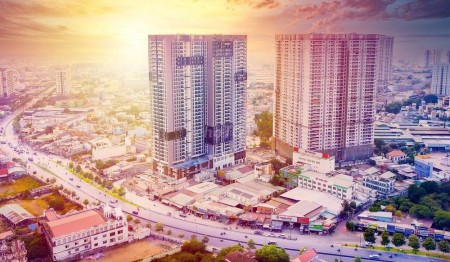 Chung cư Opal Boulevard 74m² 2PN GIÁ 7 Triệu / Tháng