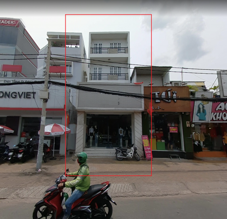 Mặt tiền Phan Huy Ích kd tấp nập dt.4x17m