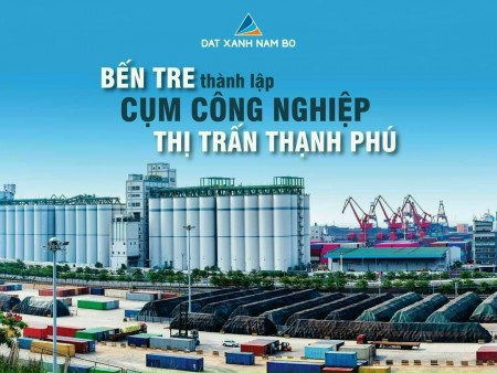 Đất nền giá rẻ mặt tiền chợ liền kề cụm công nghiệp