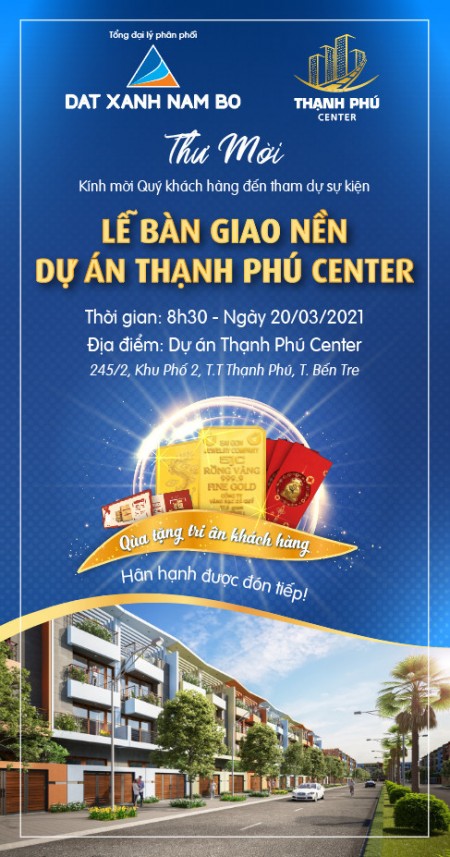 Đất mặt tiền chợ thị trấn Thạnh Phú tỉnh Bến Tre