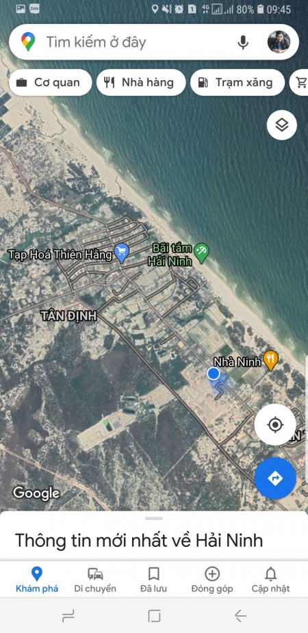 Bán lô đất 4 mặt tiền Hải Ninh - MT ĐT569 gần bãi tắm, đoạn sầm uất nhất, kinh doanh tốt