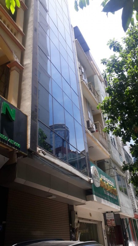 Tòa 8 tầng văn phòng Mĩ Đình, 2 mặt tiền, vỉa hè, đường lớn, thang máy nhập 25 tỷ