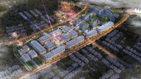 Cơ hội đầu tư shophouse liền kề Đông Anh mặt đường Cổ Loa, kinh doanh tốt