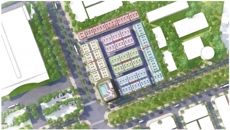 SHOPHOUSE CỔNG CHÍNH KHU CÔNG NGHIỆP SÔNG CÔNG 2 (550ha).