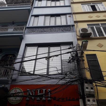 BÁN NHÀ LÊ VĂN HIẾN KINH DOANH - Ô TÔ TRÁNH XE BA GÁC 44M 5 TẦNG 5.2 tỷ
