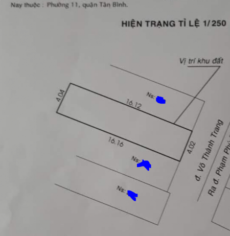 Nhà MT Võ Thành Trang - Phạm Phú Thứ, 4.02x16.16m, vuông đẹp, 4 tấm, 10.5 Tỷ