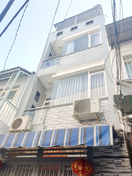 Nhà đẹp, 2lầu/4pn hẻm 314 Âu Dương Lân P3 Q8