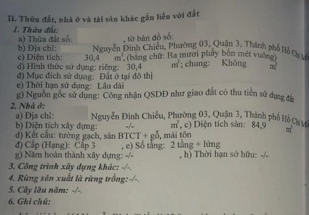 Bán nhà đường Hòa Hưng phường 13 quận 10. Giá rẻ
