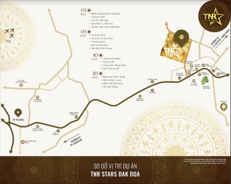 Siêu phẩm Hot nhất tháng 3 - Khu Đô Thị Thương Mại Kiểu Mẫu TNR STARS ĐAK ĐOA